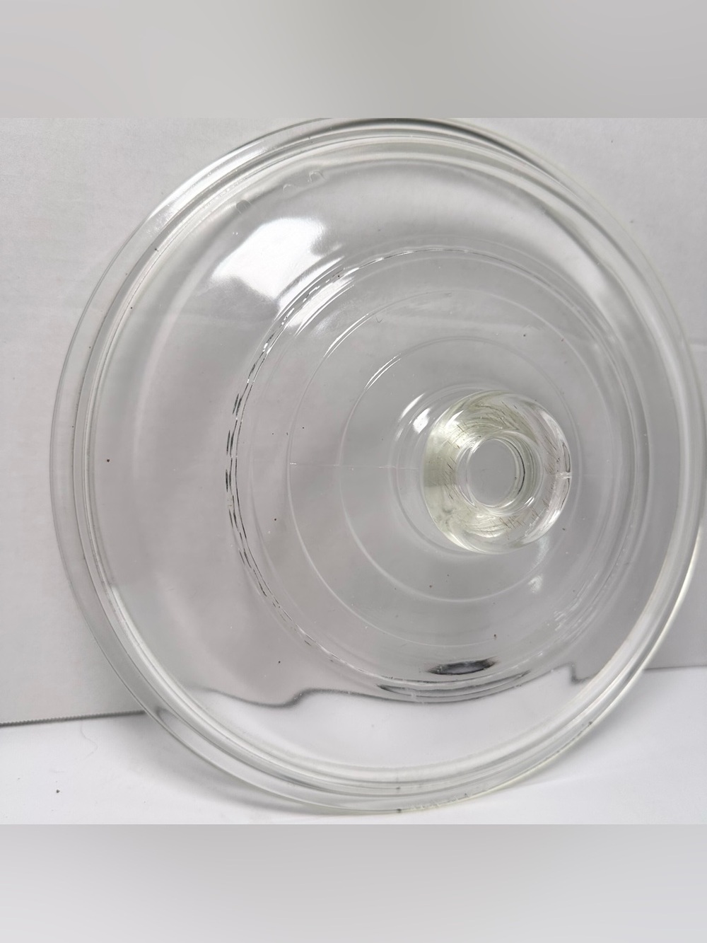 Wagner Ware C-8 Glass Lid Replacement 10.5 Inch Round Self Basting Cover Clear
